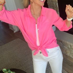 Sundry Cotton More love button down shirt.